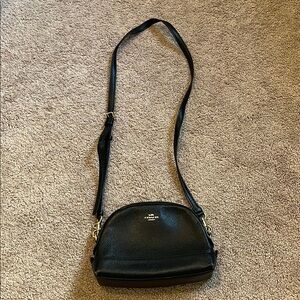 Coach Black Leather Crossbody Bag